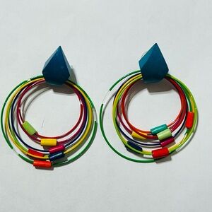 Boho Fun Colourful Earrings